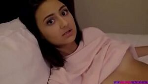 Eliza Ibarra caught by step bro and boned