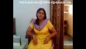indian punjabi aunty demonstrating tits to youthfull paramour