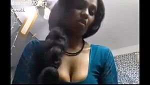 Desi Cams Model Youthful Aunty Role Frolicking as Maid Screws Herself with a Dildo, Homemade, Amateur, Camming Indian