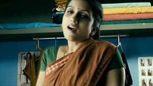 Ammu warm tv serial actress breasts belly button rear end