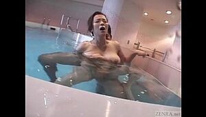 Subtitled Chinese meaty hooters wifey thin dipping boob fucking
