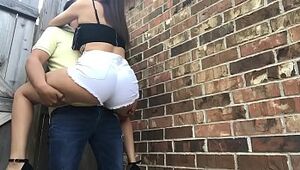 Tinder nymph With Meaty Butt gives me a Public Blowage - Lexi Aaane