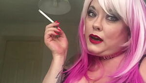 Gigantic UK Biotch Tina Snua Wants Your Cum! - JOI Smoking Fetish