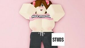 Men - Black-haired step mommy Cougar showcases off in naked picture shoot (ROBLOX PORN/RR34)