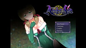Ambrosia [RPG Anime porn game] Ep.1 Handsome nun struggles nude lovely flower woman monster