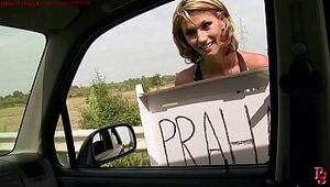 Street predators series. Hitchhiker chick in trouble. Starring: Amanda Wamp.