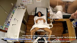 Maya Farrell's Freshman Obgyn Check-up By Physician Tampa & Nurse Lilly Lyle Caught On Hidden Camers Only @ GirlsGoneGynoCom