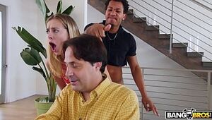 BANGBROS - Youthfull Haley Reed Pulverizes Bf Behind Her Dadâ€™s Back