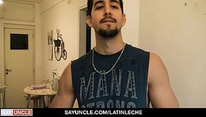 LatinLeche - Queer For Pay Latino Lollipop Inhaling