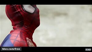 Men.com - (Aston Springs, Will Braun) - Spiderman A Homo Hard-core Parody Part 2 - Supah Homo Hero - Trailer preview