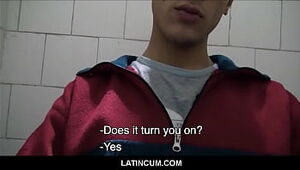 Hetero Latino Stud Wakes Up To Homosexual Dude Suggesting Cash In Shower Stall Point of view