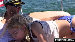 PORNFIDELITY Alina West Booty Humped On a Boat
