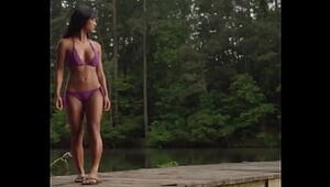 Freshwater: Magnificent Bathing suit Woman (Forwards & Backwards, GIF) HD