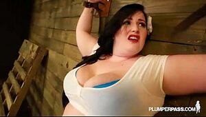 Fabulous Plus-size Eliza Allure Submits and Humps Her Tormentor